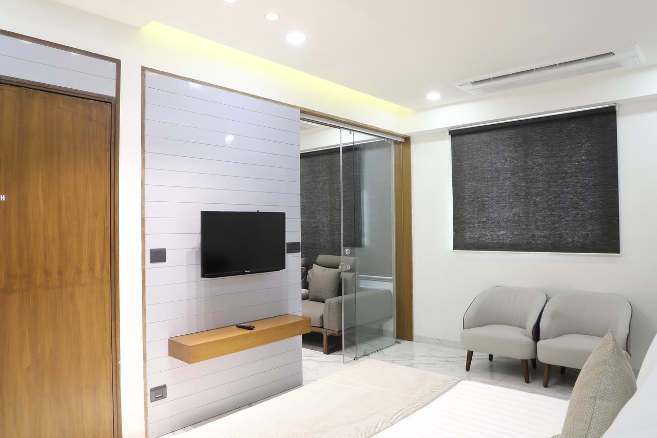 Hotel Ebony Residency Ahmadábád Exteriér fotografie